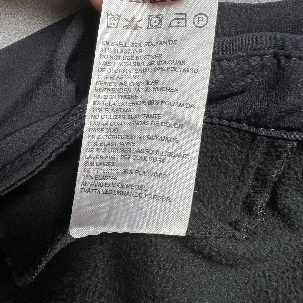 RevolutionRace Hiball Jacket Mens XL Black Softshell Hooded Outdoor Style 10014